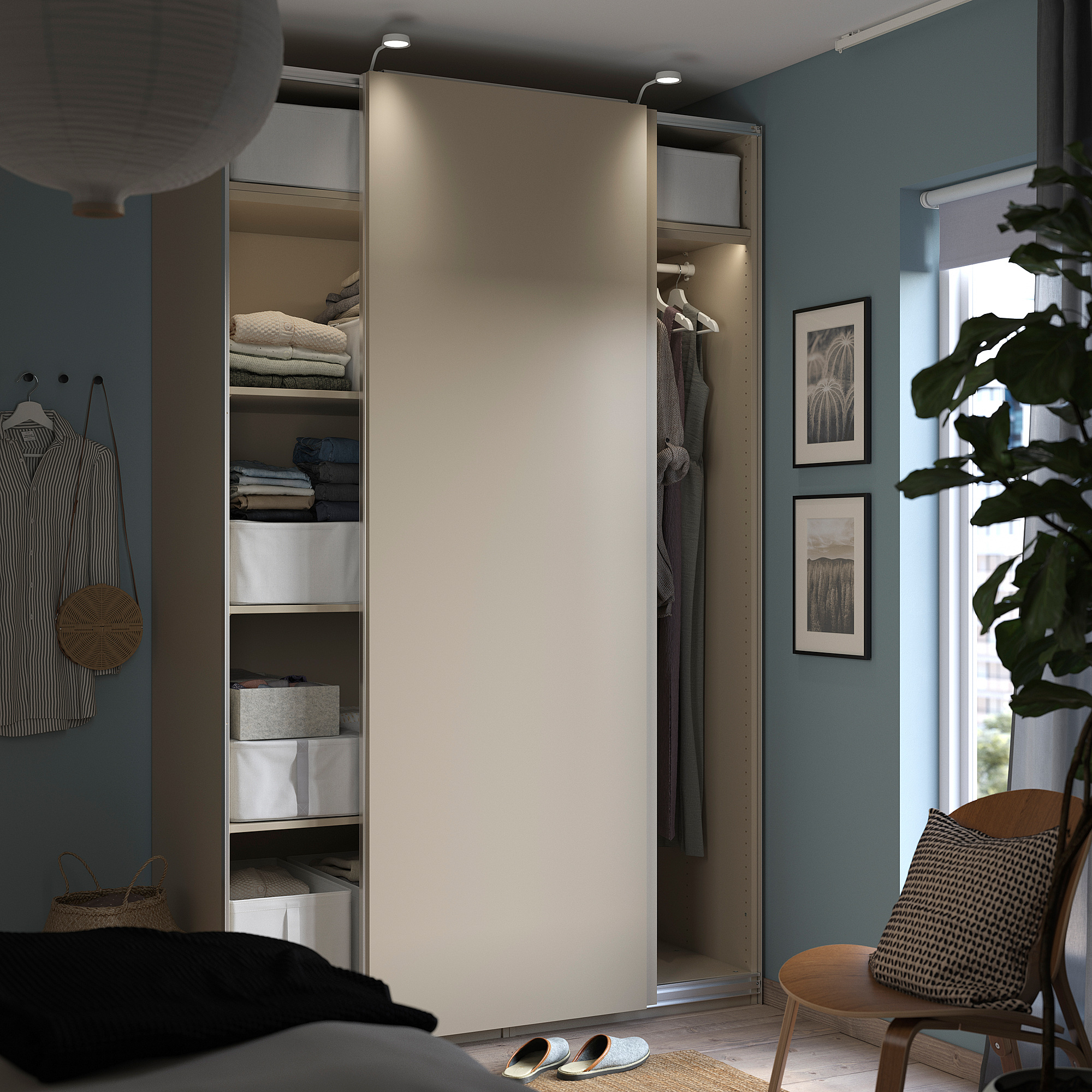 PAX/HASVIK wardrobe