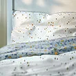 GULDVÄVARE duvet cover 1 pillowcase for cot