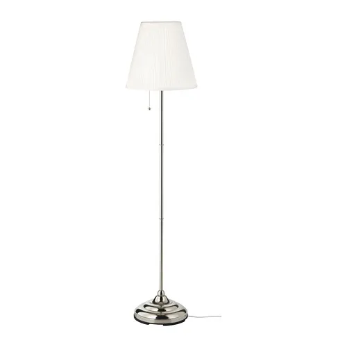 ÅRSTID - floor lamp, nickel-plated/white | IKEA Taiwan Online - PE720967_S4