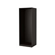 PAX - 衣櫃/衣櫥框架, 黑棕色 | IKEA 線上購物 - PE421595_S2 