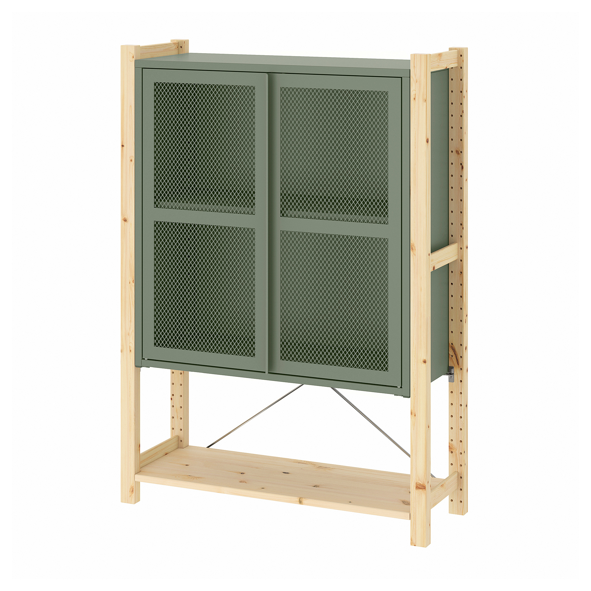 IVAR cabinet with doors