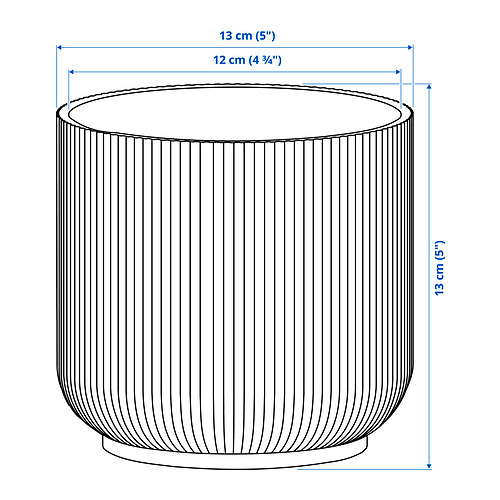 GRADVIS plant pot