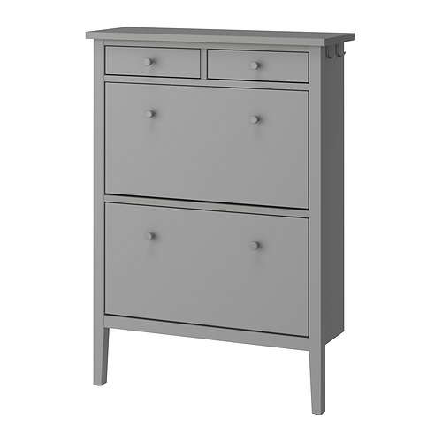GULLABERG - 雙層鞋櫃, 灰色, 88x30x122 公分 | IKEA 線上購物 - PE962847_S4
