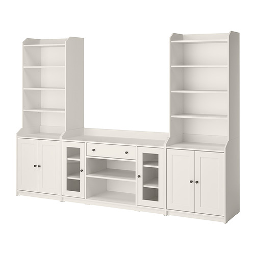 HAUGA - 收納組合，白色，279x46x199 公分 | IKEA 線上購物 - PE962889_S4