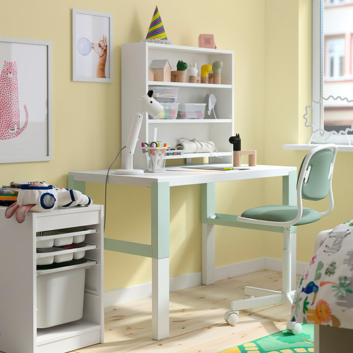 PÅHL desk with shelf unit