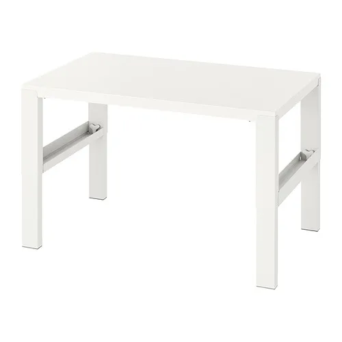 PÅHL - 書桌/工作桌，可調校高度 白色，96x58 公分 | IKEA 線上購物 - E1001466_S4
