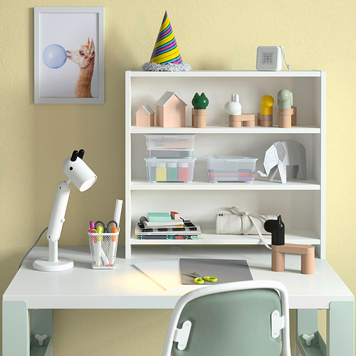PÅHL desk with shelf unit