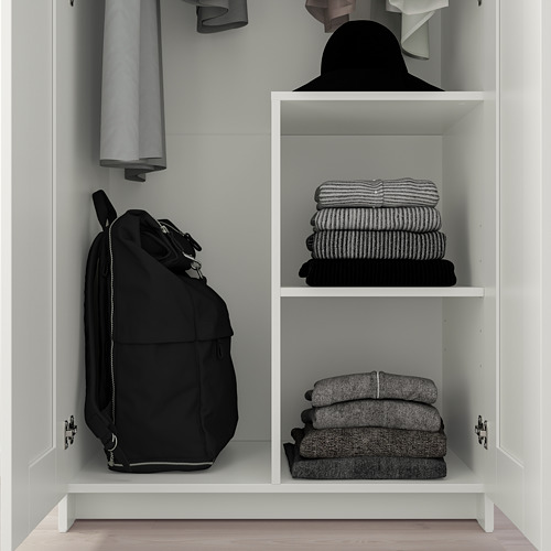 BRIMNES - 雙門衣櫃/衣櫥, 白色 | IKEA 線上購物 - PE761693_S4