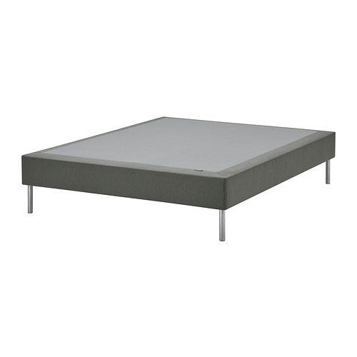 LYNGÖR slatted mattress base with legs