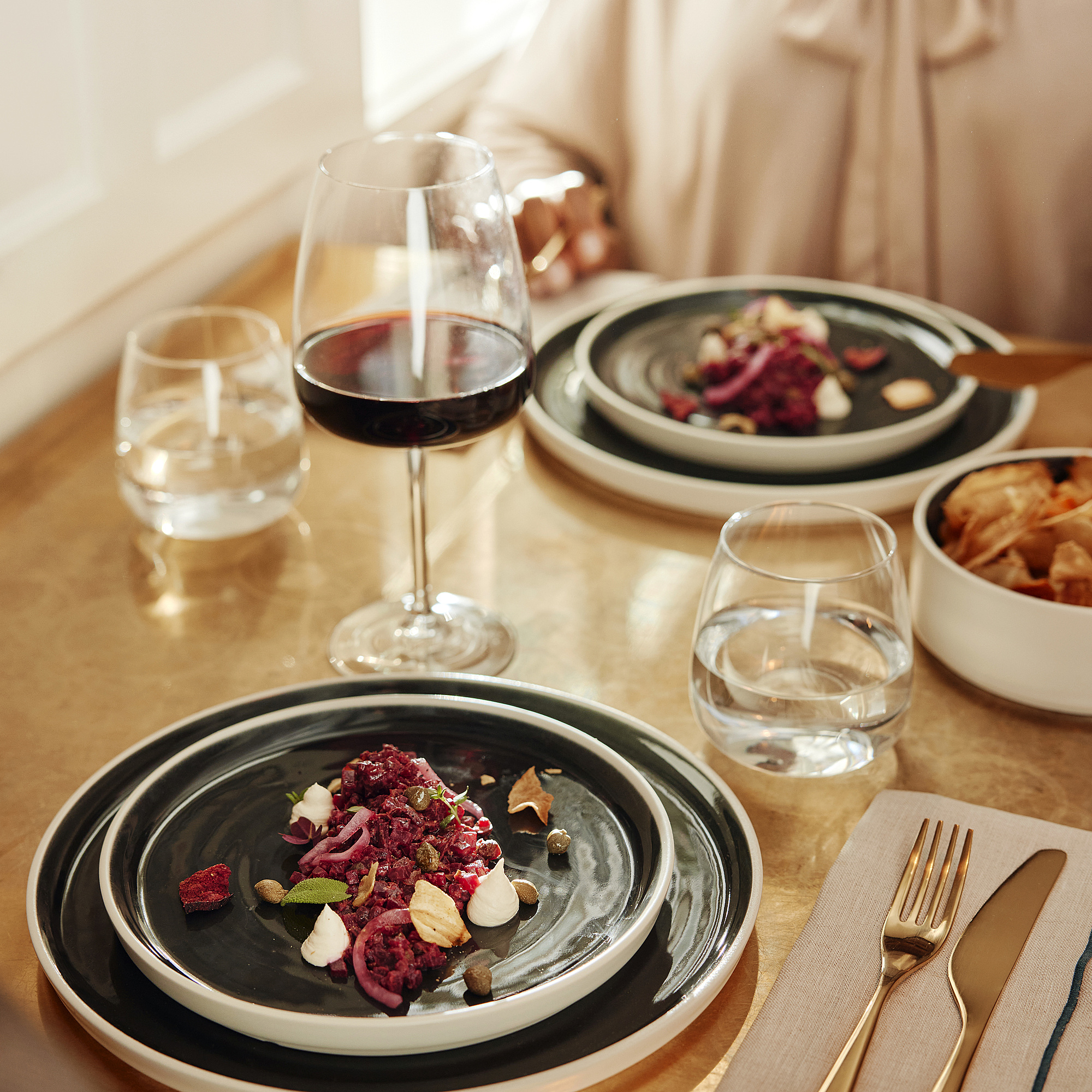 DYRGRIP red wine glass