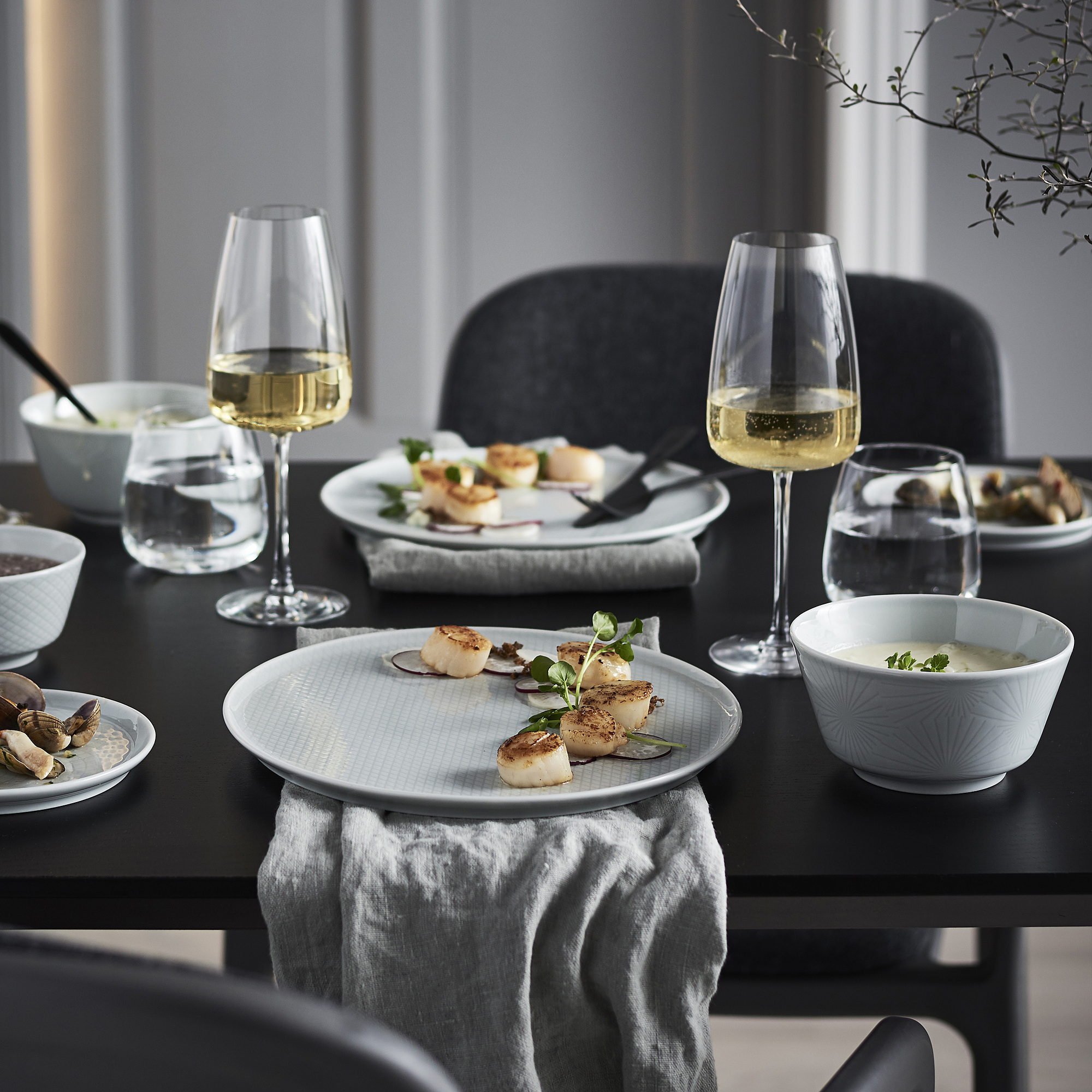 DYRGRIP white wine glass