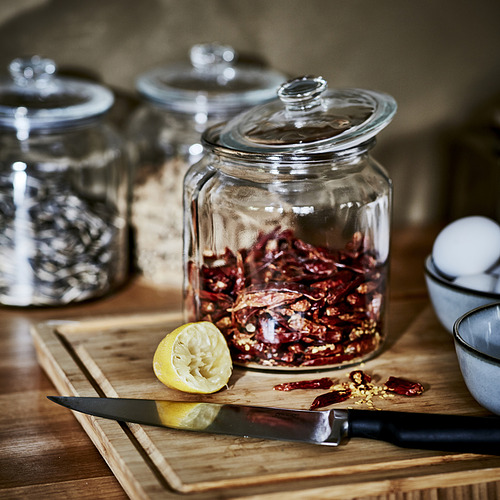 VARDAGEN jar with lid
