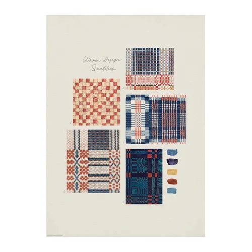 BILD - 海報，北歐刺繡，50x70 公分 | IKEA 線上購物 - E1001493_S4