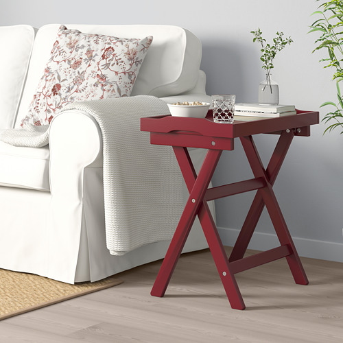 MARYD - 托盤桌, 深紅色 | IKEA 線上購物 - PE761728_S4