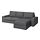 KIVIK - 三人座沙發, 含躺椅/Skiftebo 深灰色 | IKEA 線上購物 - PE761738_S1