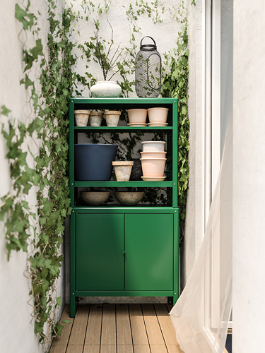 KOLBJÖRN - 層架組 室內/戶外用, 綠色 | IKEA 線上購物 - PH176335_S4