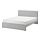GLADSTAD - 雙人軟墊式床框, 淺灰色, 附床底板條底座 | IKEA 線上購物 - PE816238_S1
