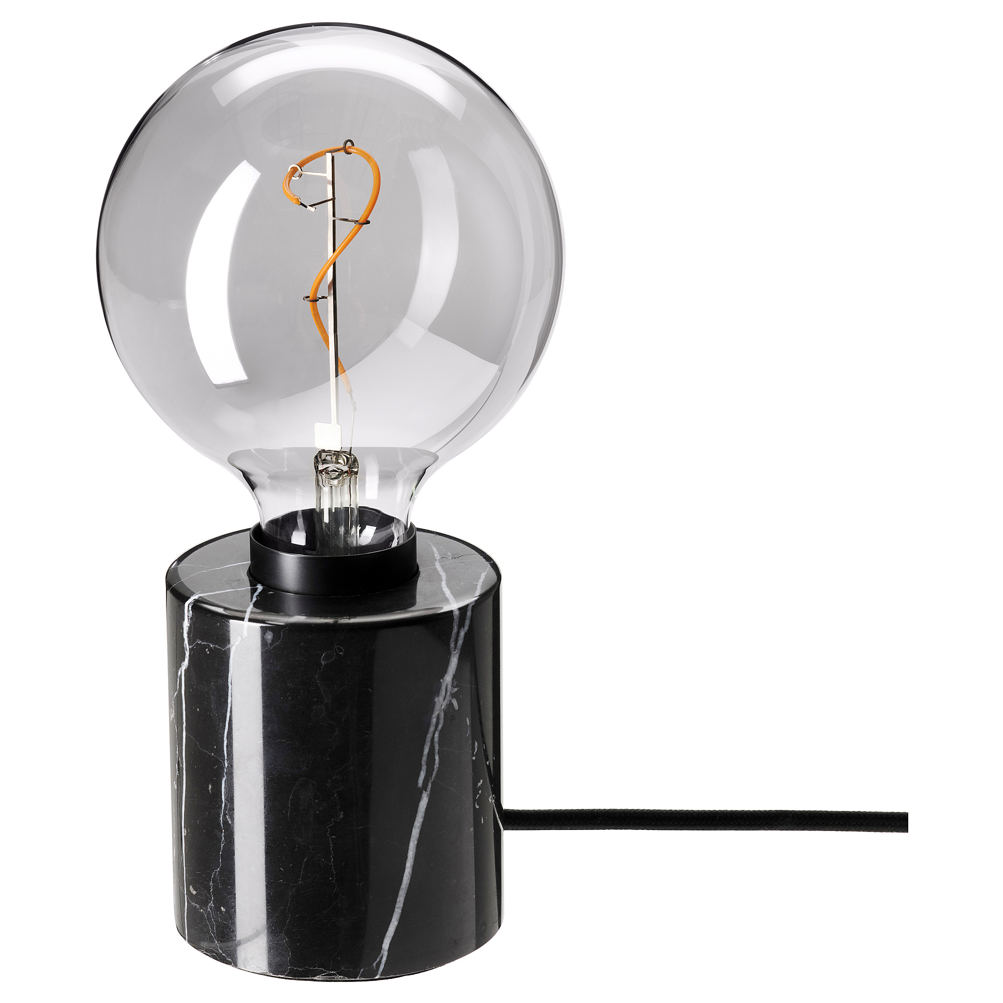 MARKFROST/MOLNART table lamp with light bulb