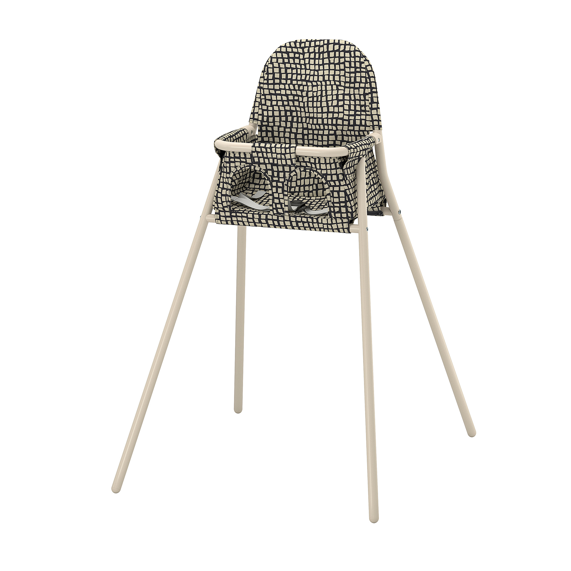 SANDKATT highchair with tray