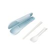 MIDDAGSGÄST chopsticks and spoon set with case