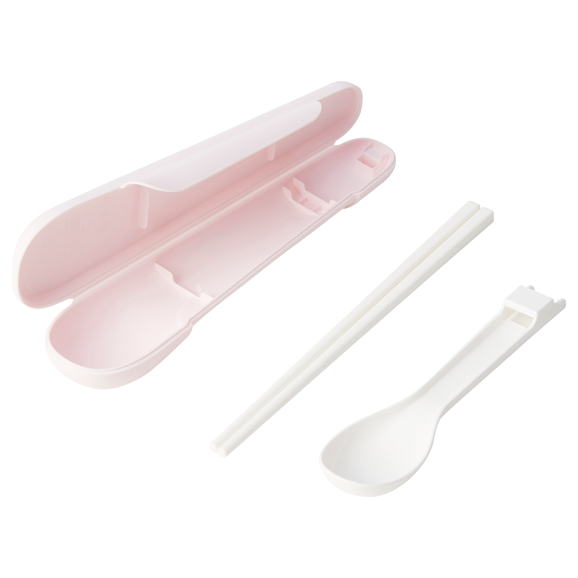 MIDDAGSGÄST chopsticks and spoon set with case