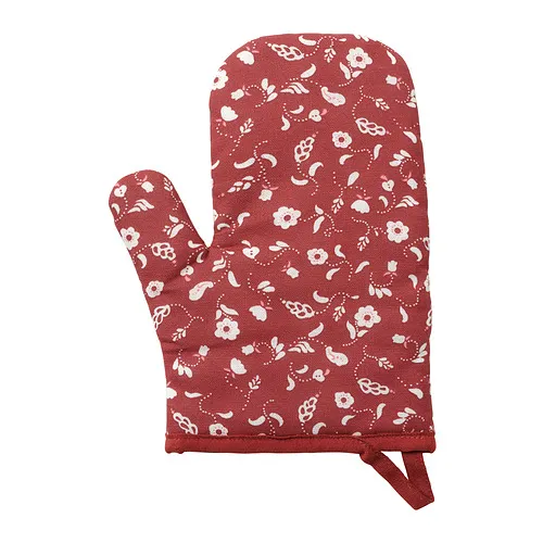 INAMARIA - oven glove, patterned/red | IKEA Taiwan Online - PE859644_S4