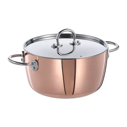 FINMAT - pot with lid, copper/stainless steel, 3 l | IKEA Taiwan Online - PE867982_S4