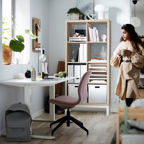 KALLAX shelving unit with underframe