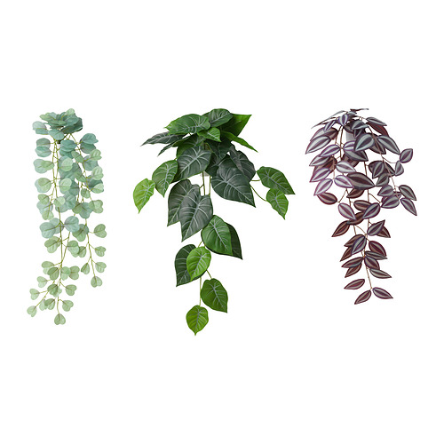 FEJKA - 人造植物附壁架, 室內/戶外用/綠色/紫色 | IKEA 線上購物 - PE898020_S4