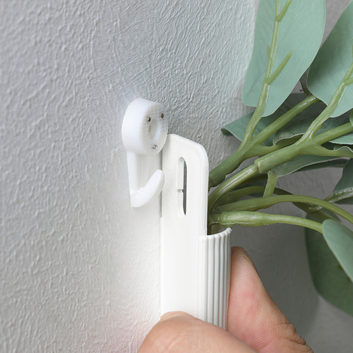 FEJKA artificial plant with wall holder