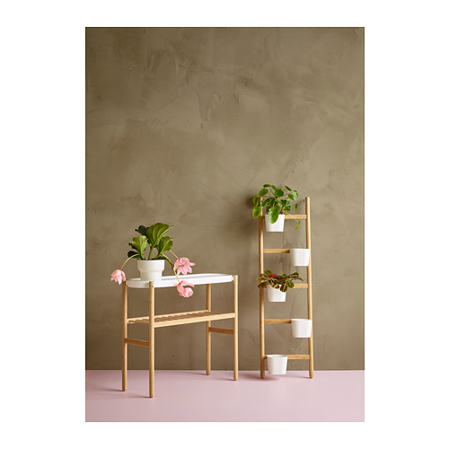 SATSUMAS - 盆栽架, 竹/白色 | IKEA 線上購物 - PH152041_S4