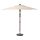 BETSÖ/LINDÖJA - parasol with base, brown wood effect beige/Huvön | IKEA Taiwan Online - PE761842_S1