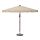 BETSÖ/VÅRHOLMEN - parasol with base, brown wood effect beige/Huvön | IKEA Taiwan Online - PE761845_S1