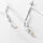 LEDFYR - LED lighting chain with 12 lights, indoor/battery-operated silver-colour | IKEA Taiwan Online - PE677037_S1