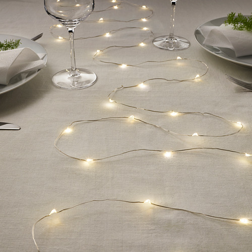 VISSVASS LED lighting chain with 40 lights