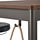 IDÅSEN - table, brown/dark grey | IKEA Taiwan Online - PE816396_S1