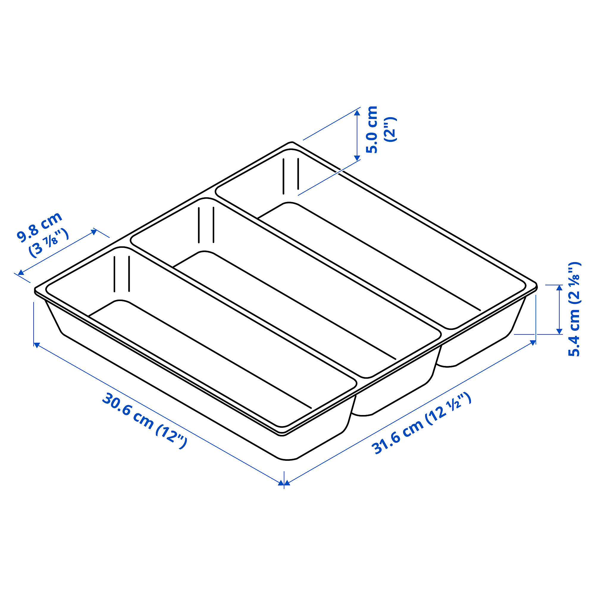 UPPDATERA cutlery tray