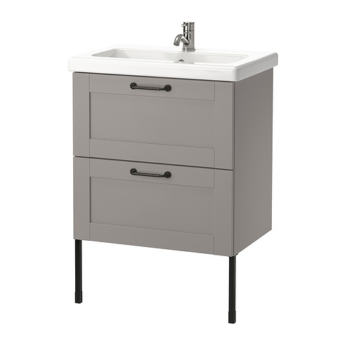 ENHET/TVÄLLEN wash-stand with 2 drawers