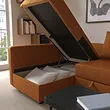 FRIHETEN corner sofa-bed with storage