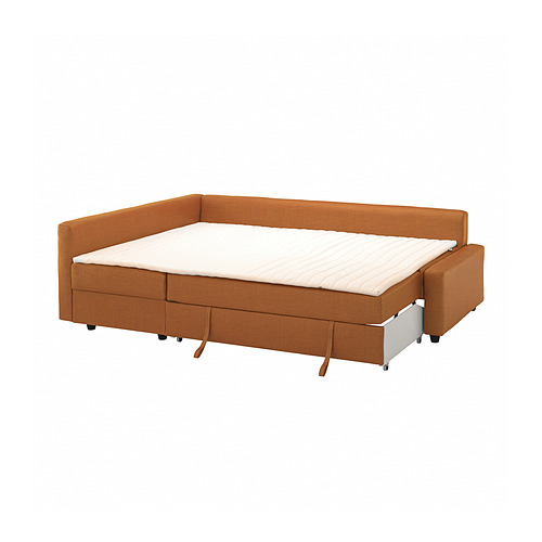 FRIHETEN/KLAGSHAMN corner sofa-bed with storage