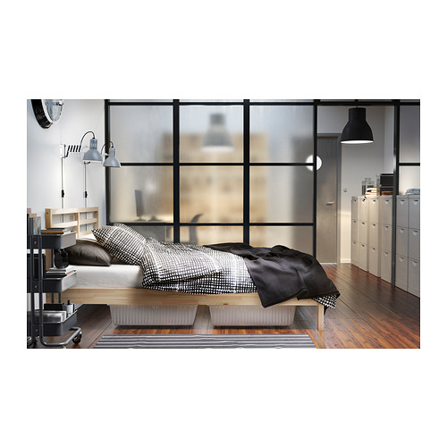 TARVA - 雙人床框, 松木, 附LURÖY床底板條 | IKEA 線上購物 - PE362962_S4