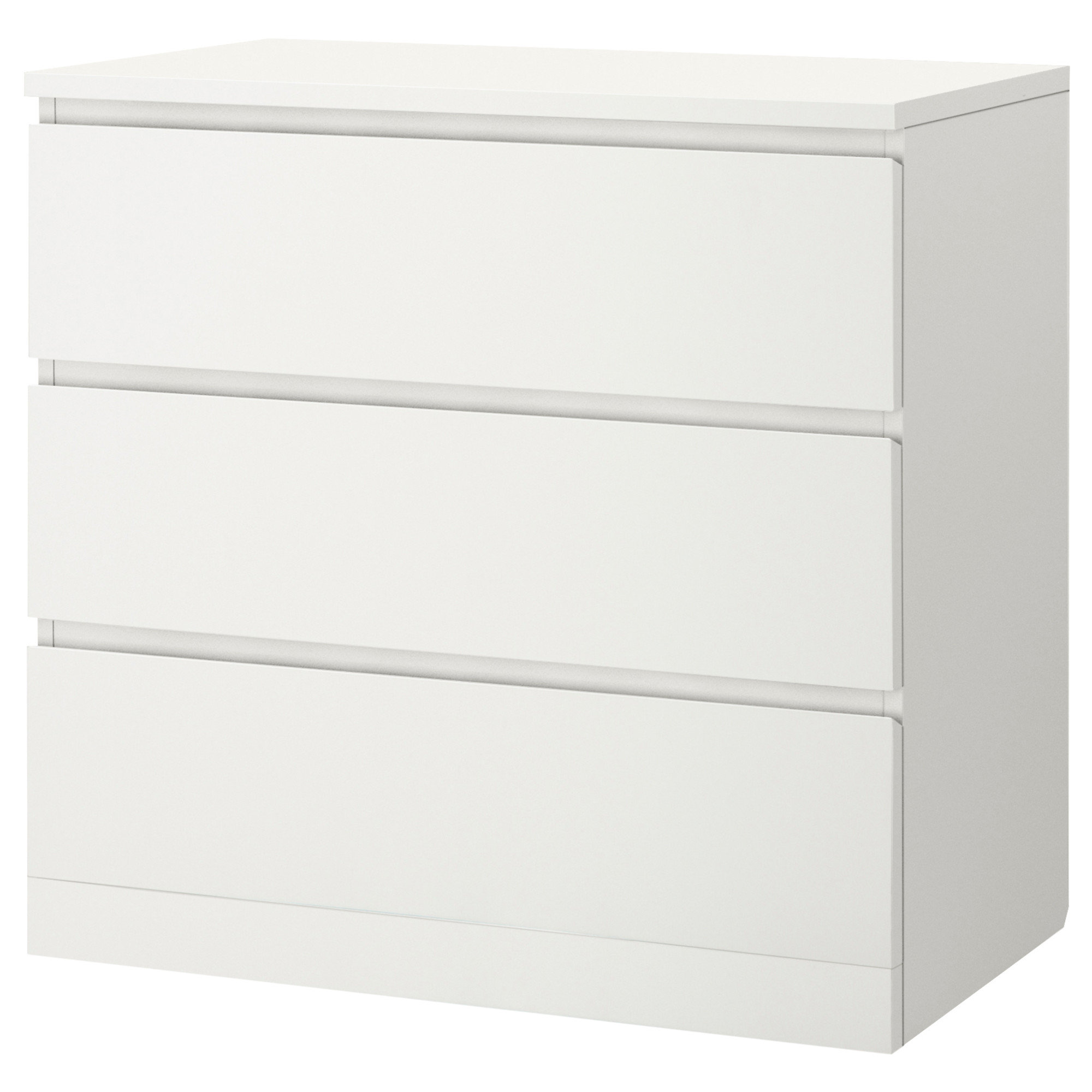 MALM chest of 3 drawers