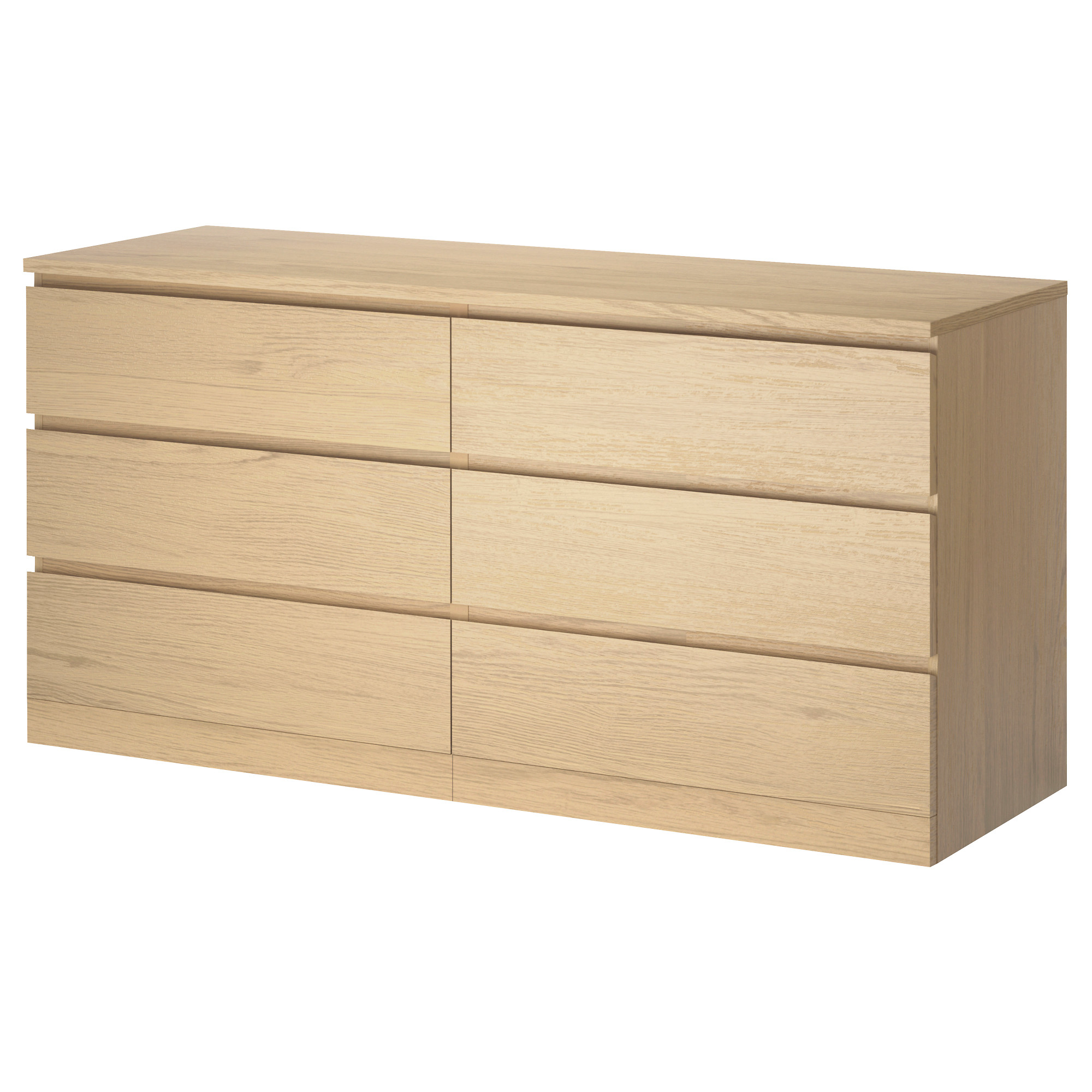 MALM chest of 6 drawers