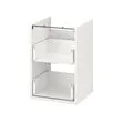 ENHET - base cb f washbasin w 2 drawers, white, 40x40x60 cm | IKEA Taiwan Online - PE761930_S2 