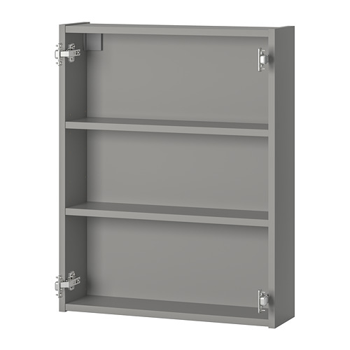 ENHET - 壁櫃附2層板, 灰色 | IKEA 線上購物 - PE761923_S4