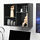 UPPSPEL - glass-door cabinet, dark grey | IKEA Taiwan Online - PE816422_S1
