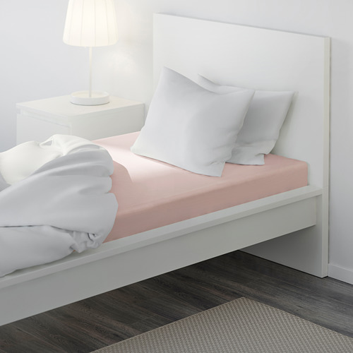 DVALA - 單人床包, 淺粉紅色 | IKEA 線上購物 - PE631932_S4