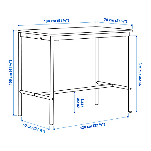 TOMMARYD - 桌子, 白色 | IKEA 線上購物 - PE816463_S4