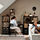 FJÄLLBO/KULLABERG/GULLHULT - desk and storage combination, and swivel chair black/pine | IKEA Taiwan Online - PE816473_S1