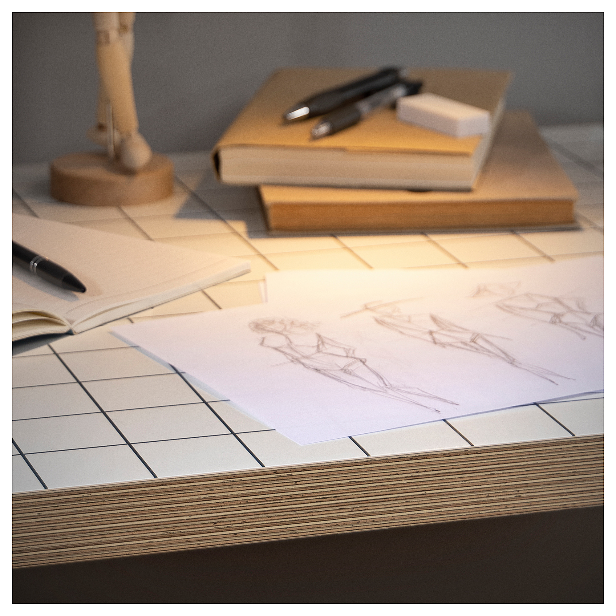 LAGKAPTEN/OLOV desk